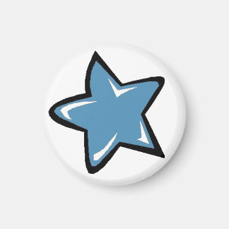 Blue Star Magnet