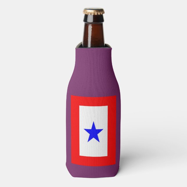 BLUE STAR MOTHERS BOTTLE COOLER (Bottle Front)