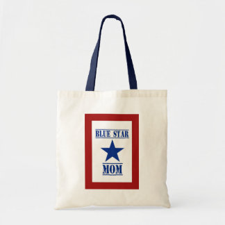 Blue Star Mum Military Tote Bag