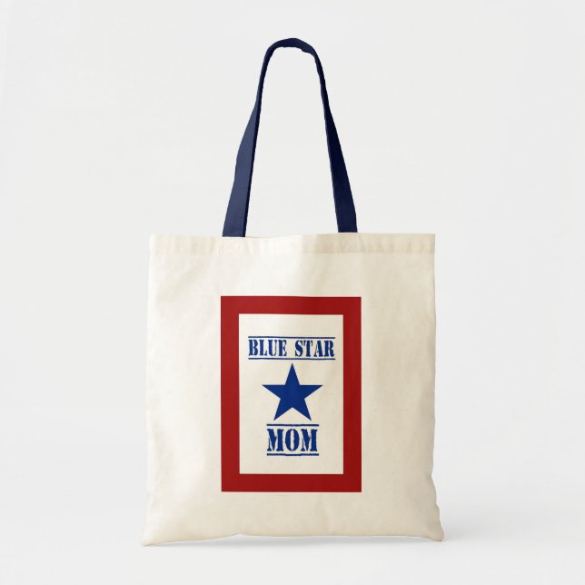 Blue Star Mum Military Tote Bag (Front)