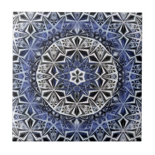 Blue Star Mystery Tile