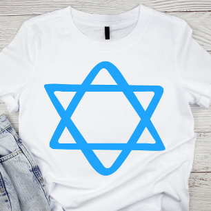 Blue Star of David T-Shirt