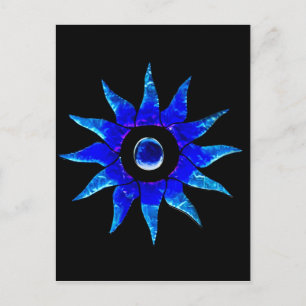 Blue Star Postcard
