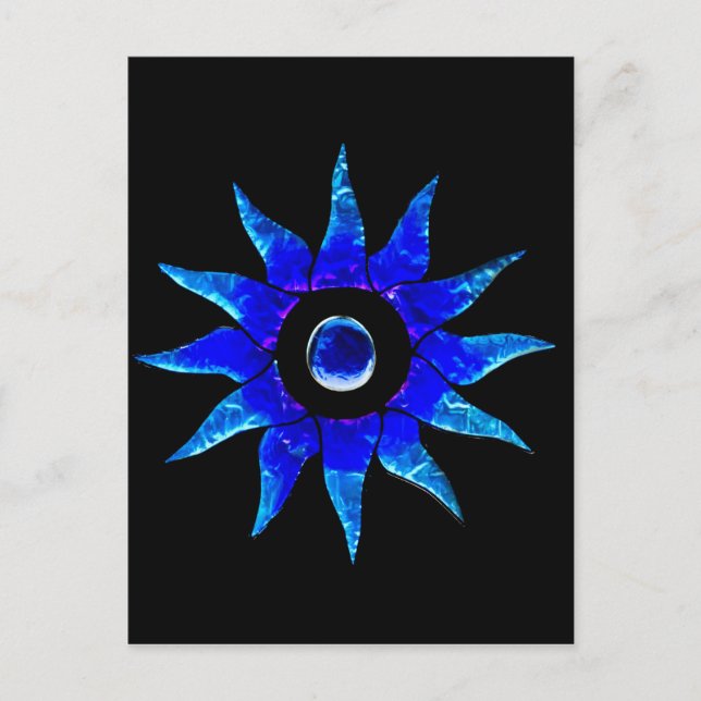 Blue Star Postcard (Front)