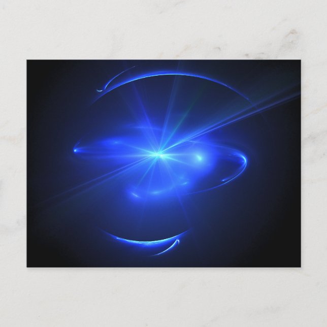 Blue Star Postcard (Front)