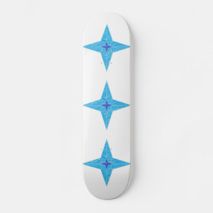 Blue Star Skateboard