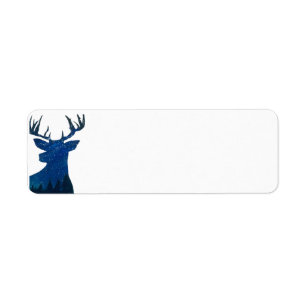 Blue Star Stag Return Labels-Customised!