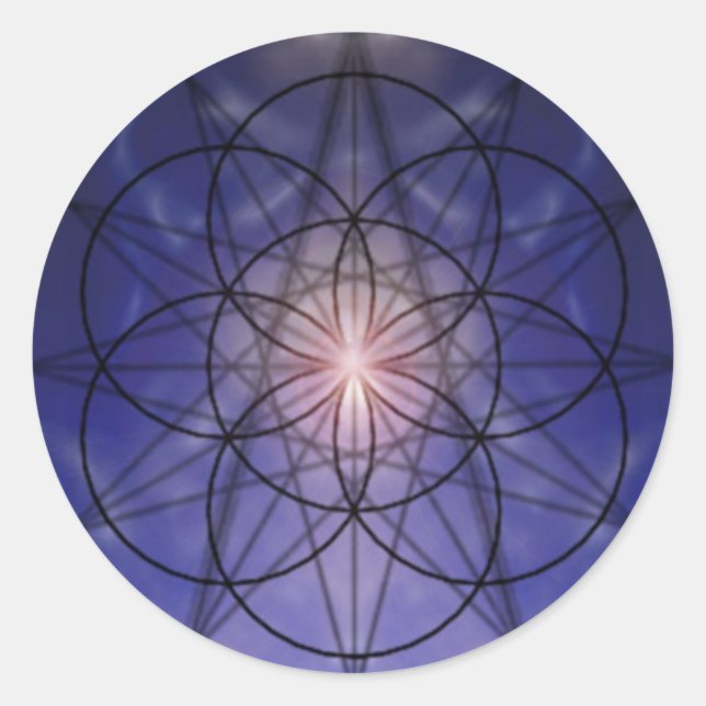 Blue star sticker (Front)