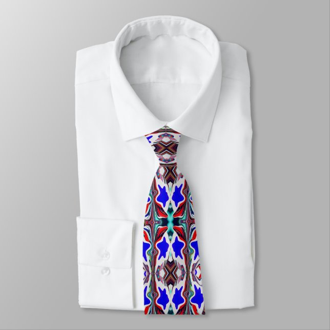 Blue star tie (Tied)