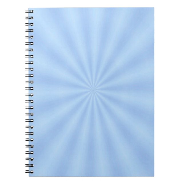 Blue Starburst Notebook (Front)