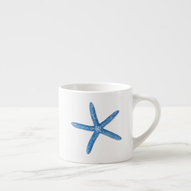 Blue Starfish Espresso Cup (Right)