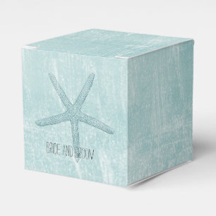 Blue Starfish Favour Box