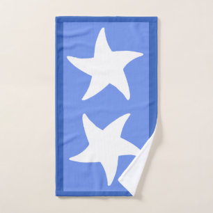 Blue Starfish Hand Towel
