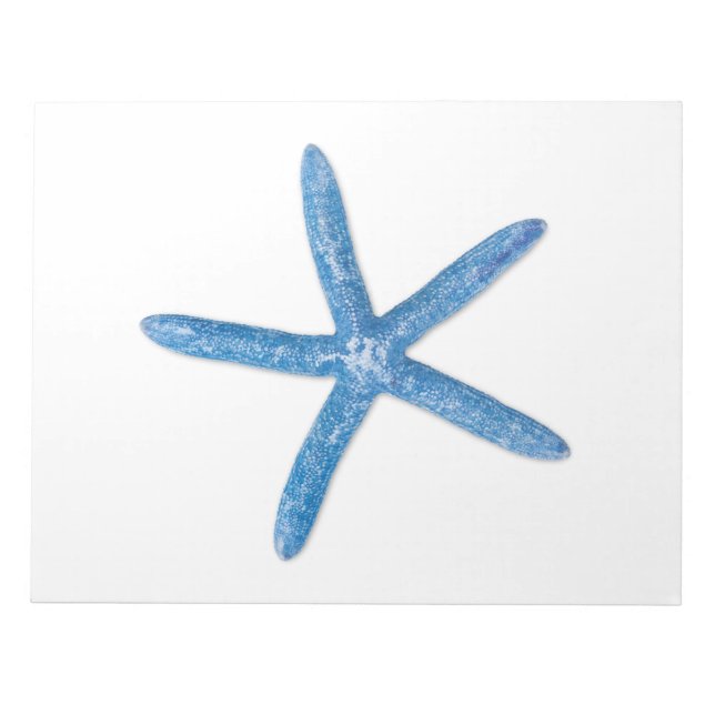 Blue Starfish Notepad (Front)