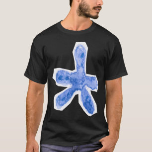 Blue Starfish watercolor hand drawn T-Shirt