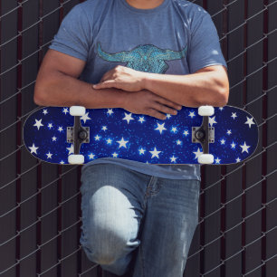 Blue Stargazer Skateboard