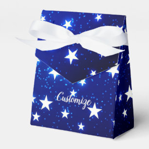 Blue Stargazer Tent Favour Box