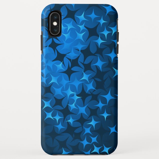 Blue Starry Night Christmas/Holiday Case-Mate iPhone Case (Back)