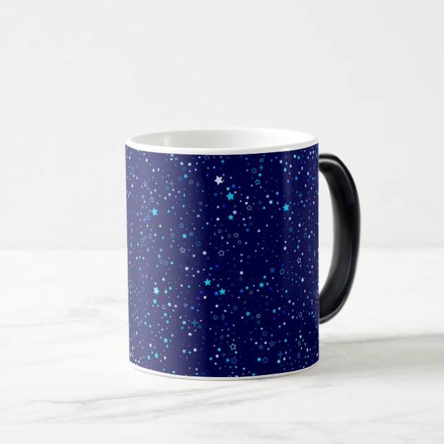 Blue Stars 2 Magic Mug (Front Right)
