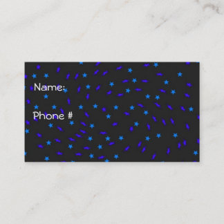Blue Stars Business Card