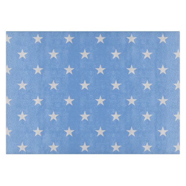 Blue Stars Cutting Board (Front)