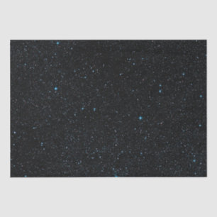 Blue Stars Dark Space Tissue Paper