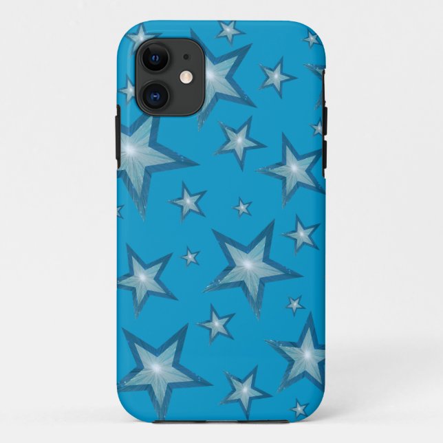 Blue Stars iPhone case (Back)