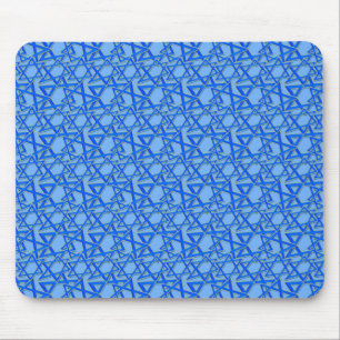 Blue Stars Mouse Mat