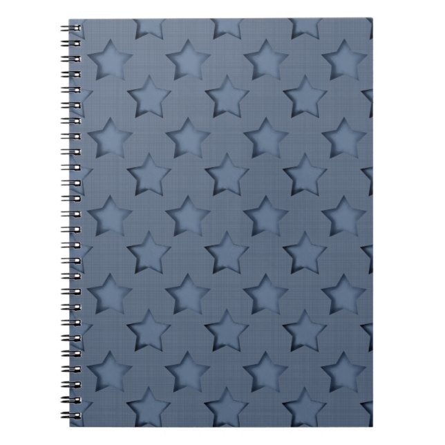 Blue stars notebook (Front)