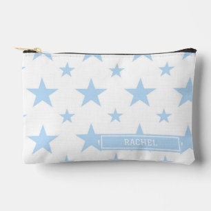 Blue Stars Pattern Constellation Cosmetic & Pencil Accessory Pouch