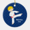 Blue Stars Red Belt Taekwondo Boy Personalised