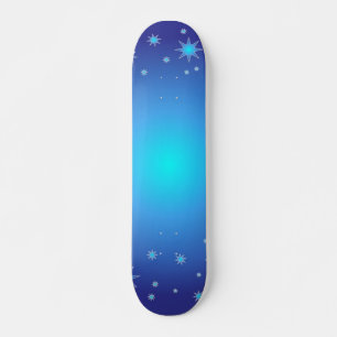 Blue Stars Skateboard