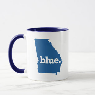 Blue State Georgia Mug