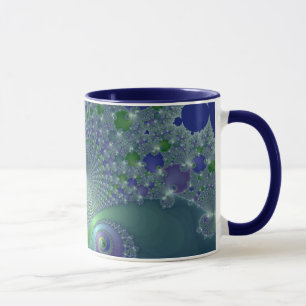 Blue Steel - Fractal Mug