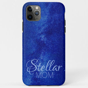 Blue Stellar Mum iPhone 11 Pro Max Case