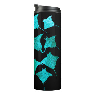 Blue Stingrays Thermal Tumbler