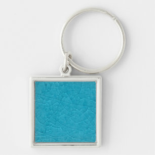 Blue stone key ring
