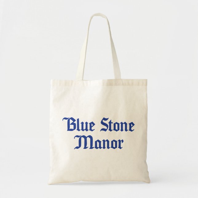 Blue Stone Manor Mug and Shirt Tote Bag (Front)