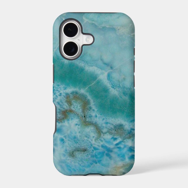 "Blue Stone Phone Case" (Back)