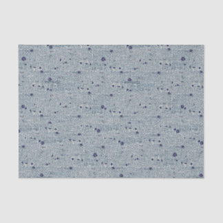 Blue Stone Stitch Tissue Paper