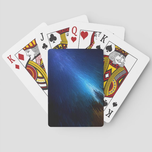 Blue Streak Stack Playing Cards (Back)