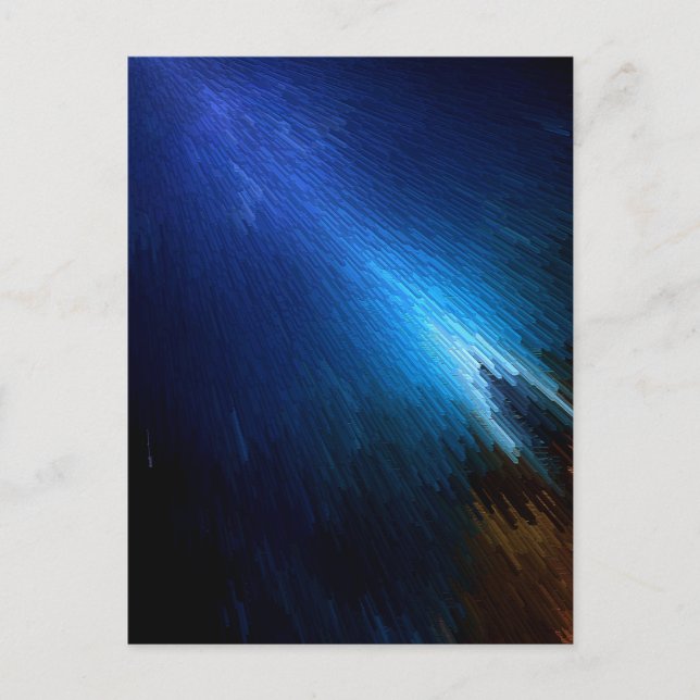 Blue Streak Stack Postcard (Front)