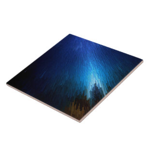 Blue Streak Stack Tile