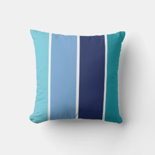Blue Striped Cushion