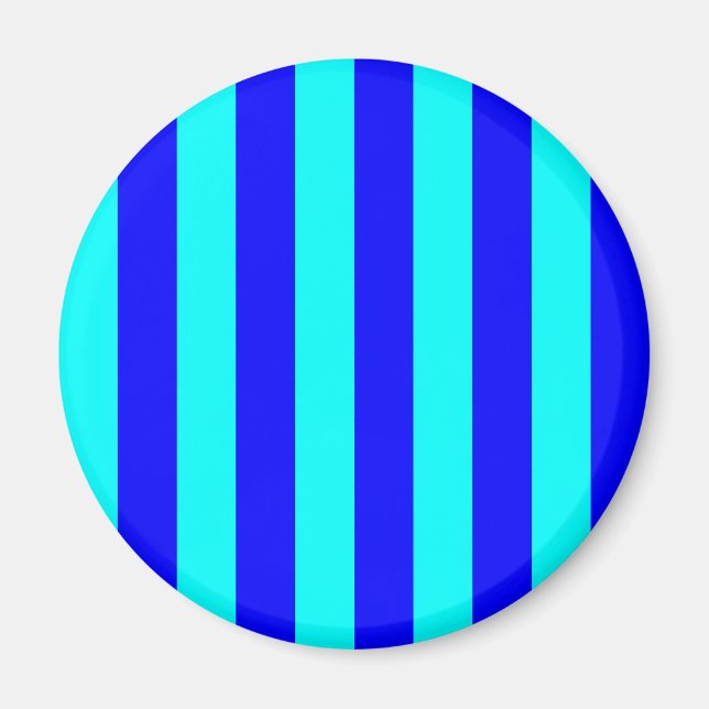 Blue Striped Magnet (Front)