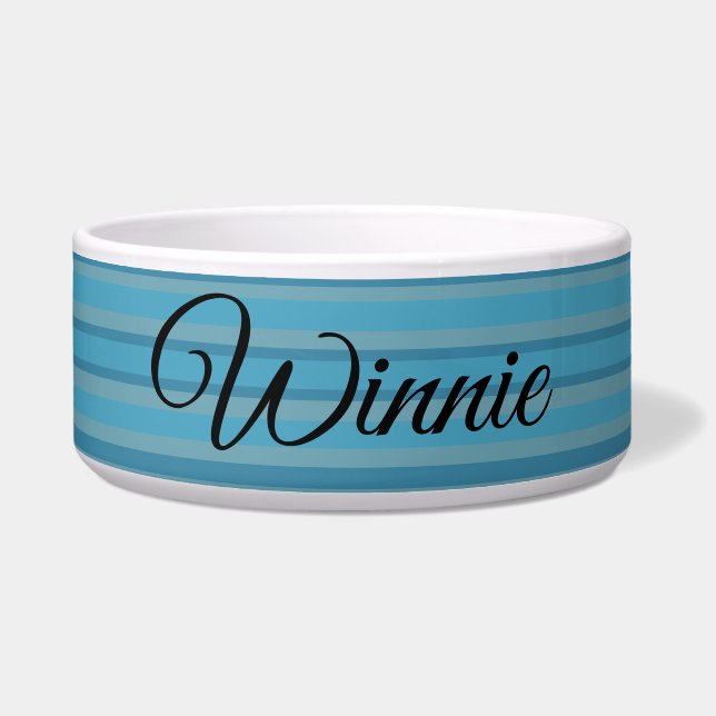 Blue striped monochromatic (Front)