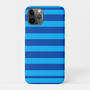 Blue Striped texture iPhone 11 Pro Case