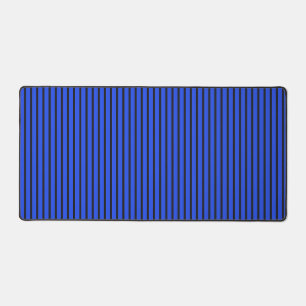 Blue Striped texture Desk Mat