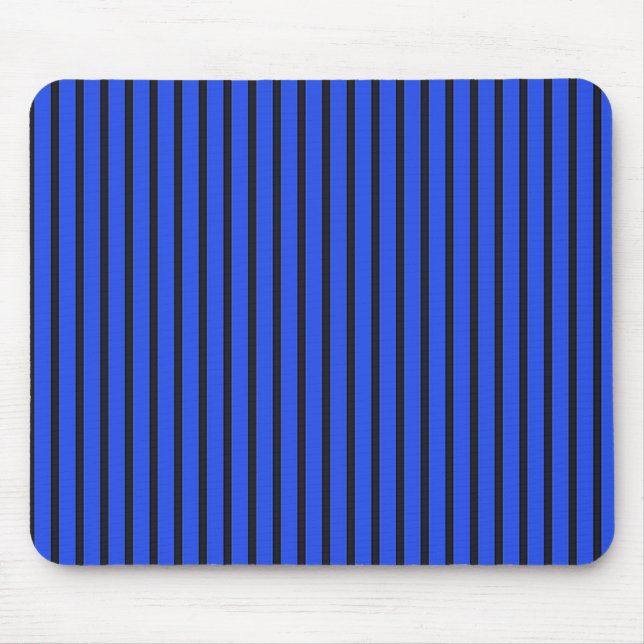 Blue Striped texture Mouse Mat (Front)