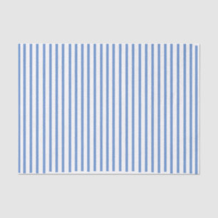 Blue Striped Tissue Paper